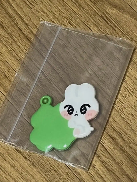 NCT Doyoung Danim Heart Malrang Keyring Clover