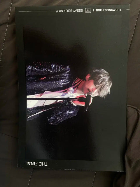 2017 BTS WINGS TOUR Wingspa Con Essay Book V Taehyung Bangtan