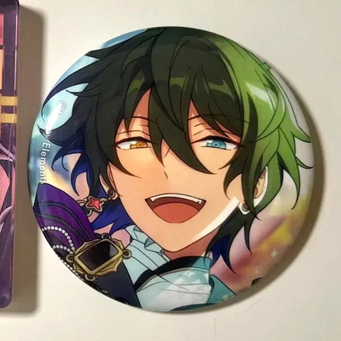 Ensemble Stars! Eve Colle Hermitage Kagehira Mika Can Badge