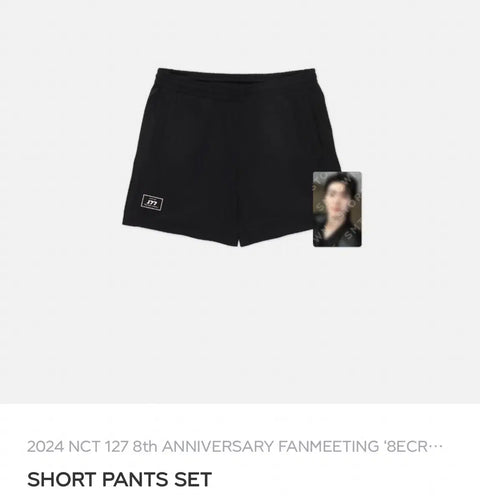 Quần short MD cho buổi họp fan kỷ niệm 8 năm của NCT 127