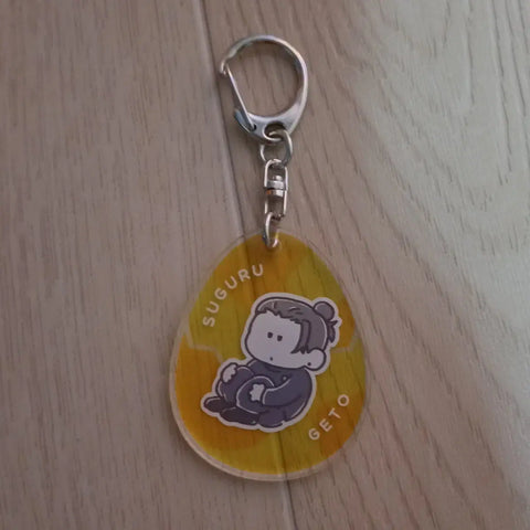 Jujutsu Kaisen Geto Hidden Inventory/Premature Death Yura Yura Marumarimasu Jirori Acrylic Keychain Goods