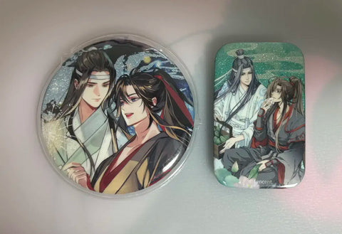 Grandmaster of Demonic Cultivation (Mo Dao Zu Shi) Can Badge Bulk Sale