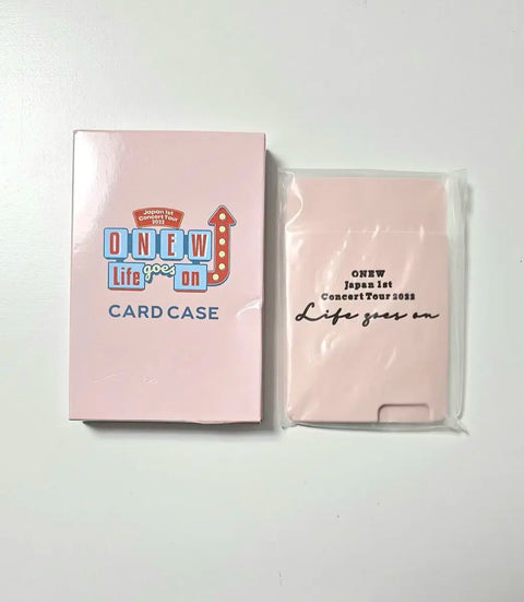 Onew Raccoon Tour Card Case