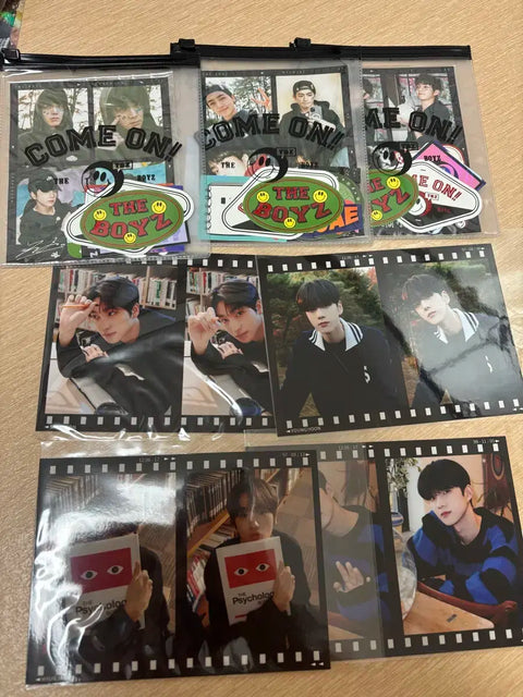 THE BOYZ official merchandise for sale.