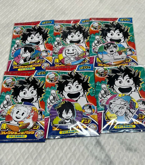 My Hero Academia Chibi Can Badge 6-Piece Bundle Sale