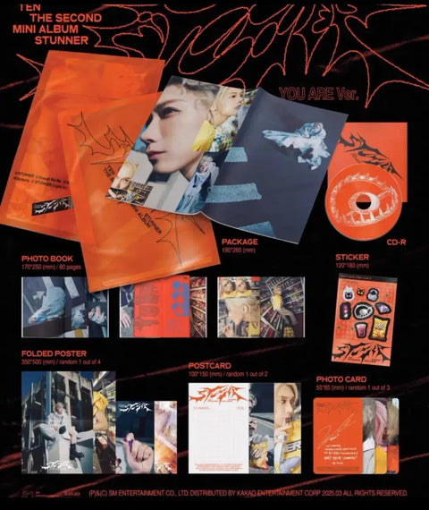 NCT Ten Unopened Album Transfer NCT Ten [Starnight/Stunner]