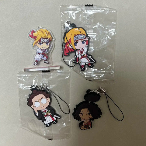 Hell's Paradise Tenza Acrylic, Tenza Nurugai Senta Gacha Keyring Bundle Transfer