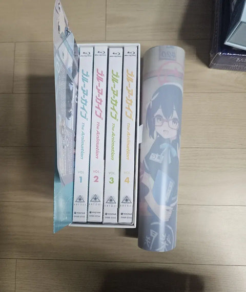 Blue Archive Blu-ray Complete Set + Bonus Items, Sold as a Bundle