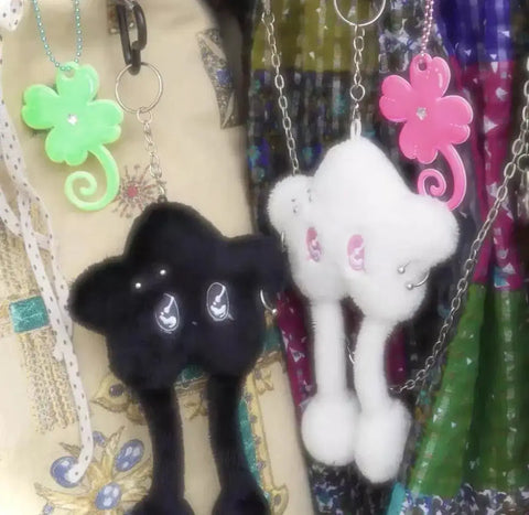 Long Leg Witchu Keyring Black