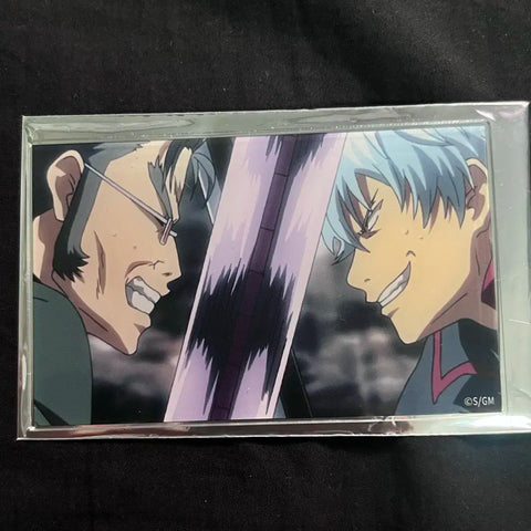 Thẻ acrylic Gintoki &amp; Nizo (Phim Gintama: Arc Benizakura kể lại mới)
