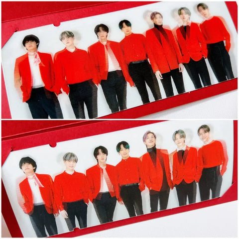 BTS Map of the Soul ON:E concert lenticular ticket transfer