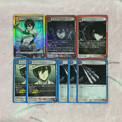 Attack on Titan, AOT, Mikasa Ackerman, Union Arena Card, SR, R, v.v. Hiếm