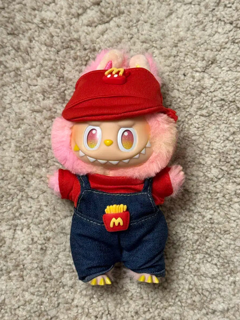 Labubu McDonald's Clothes Labubu Clothes Red