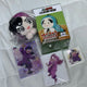 Nintama Rantaro Hama Shuichiro Hug Char Acrylic Stand Clear Card Set
