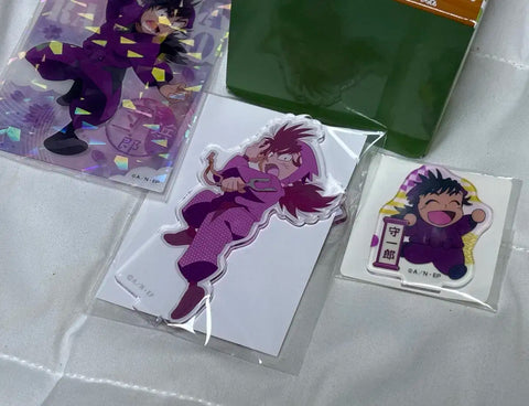 Nintama Rantaro Hama Shuichiro Hug Char Acrylic Stand Clear Card Set