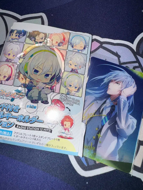 Idolish7 Yuki Acrylic Stand Metal Card Bundle Sale