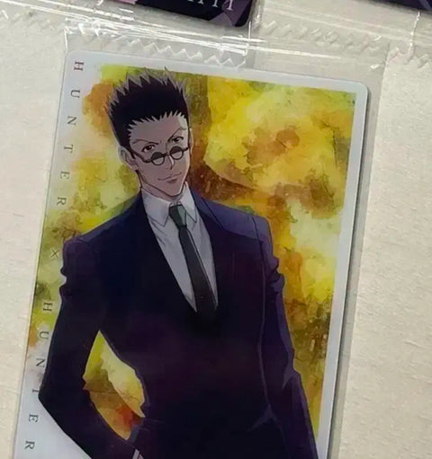 Hunter x Hunter Hunter Hunter Hun Hun Leorio Wafer Card Unopened