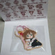 Cardcaptor Sakura 25th Anniversary Cookie Charm Key Chain No. 1 School Uniform Sakura Key Ring