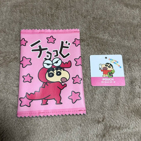Japan Crayon Shin-chan Waniyama-san Chocobi Wallet Card Wallet