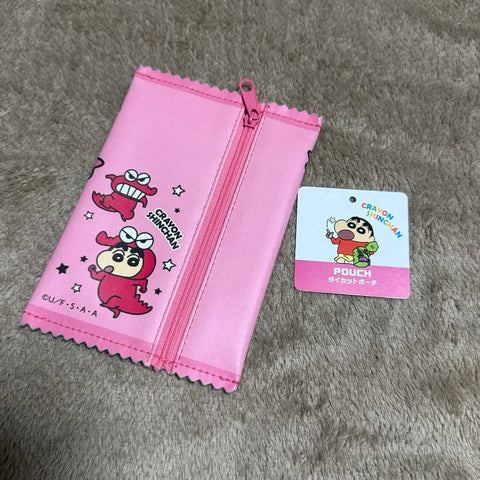 Japan Crayon Shin-chan Waniyama-san Chocobi Wallet Card Wallet