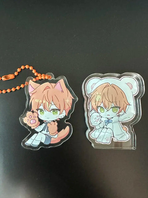 Project Sekai unofficial goods Shinonome Akito acrylic keyring Korotto