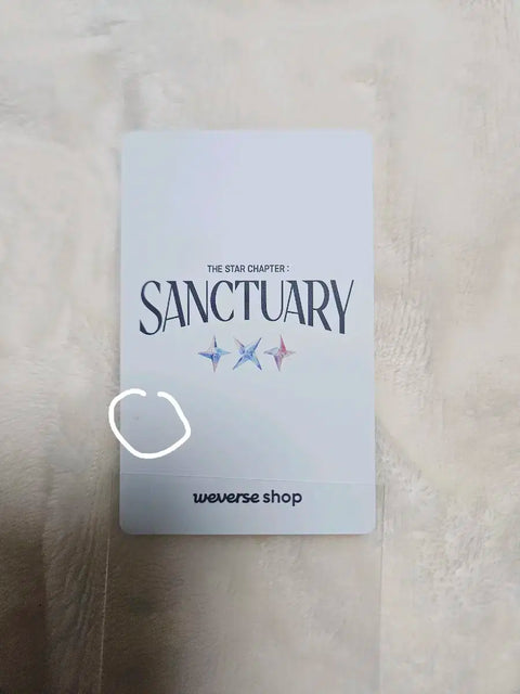 TXT (Tomorrow X Together) Choi Soobin Sanctuary Agung Bread photocard