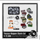 Rise Everise Tin Case Wappen Charm Set Eunseok Song Yongdori Below Original Price