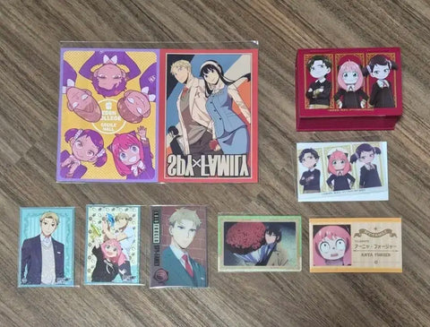 Spy x Family SpyxFamily Goods Bundle Anya Loid Yor Yuri Damian Becky