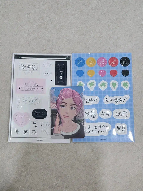 PLAVE Bambi Mediheal 1st Edition Single-Sided Coated Photocard