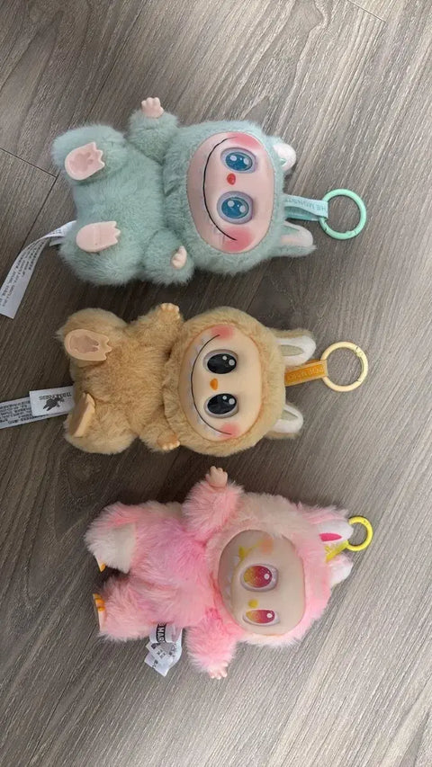 Selling a new Labubu doll.