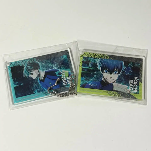 Blue Lock Itoshi Rin Isagi Yoichi Animate Limited Edition Acrylic Keychain