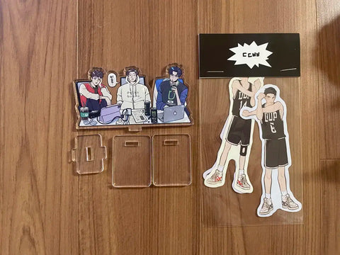 Slam Dunk Dongdaemun Ppyong Deadline Monitor Acrylic & Sticker Set