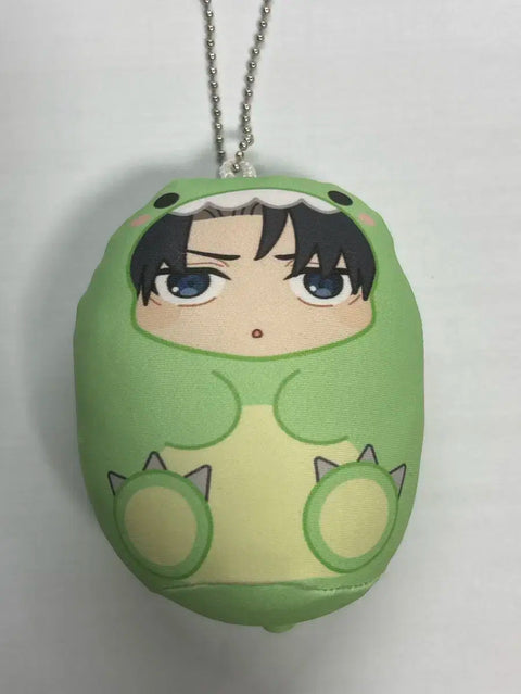 Attack on Titan Levi Dinosaur Plush Keychain
