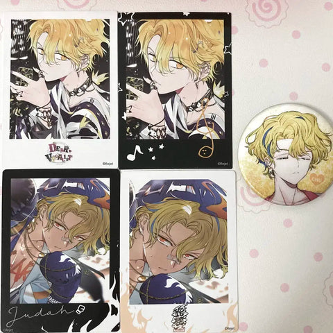 Dear Vocalist Juda China Limited Polaroid Style Card Chuu Badge