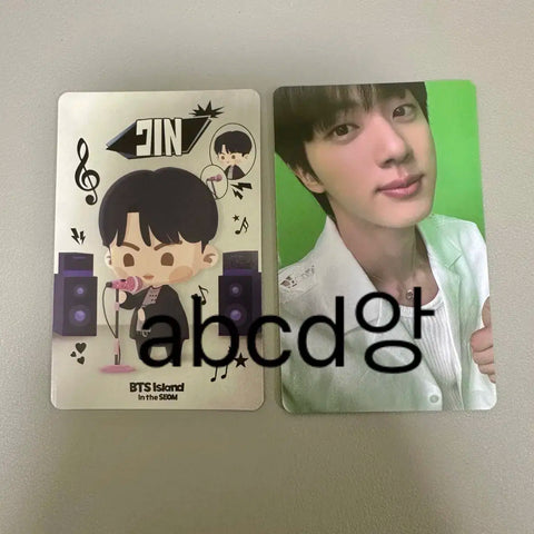 BTS Jin Bangtan Sonyeondan Kim Seokjin Run Seokjin Japan Limited Photocard 3.5