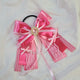 Balletcore cheer stick ribbon hot pink purple King Blade ribbon PLAVE Bambi