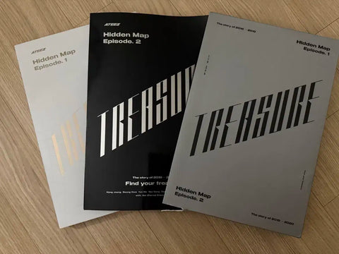 ATEEZ Hidden Map Photobook