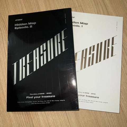 ATEEZ Hidden Map Photobook