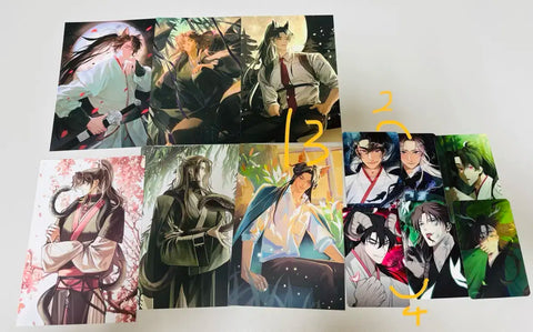 Selling Volcanic Return Junglim Sigwang Cheongmyeong Dangbo Postcards and Photocards.