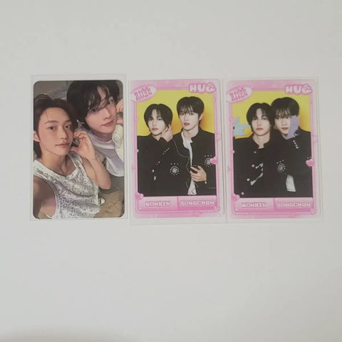 Riize Wonbin Sungchan unit Pure Love-dol photocard