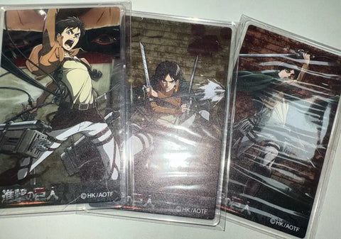 Attack on Titan Eren Acrylic Card Unopened Bulk Sale