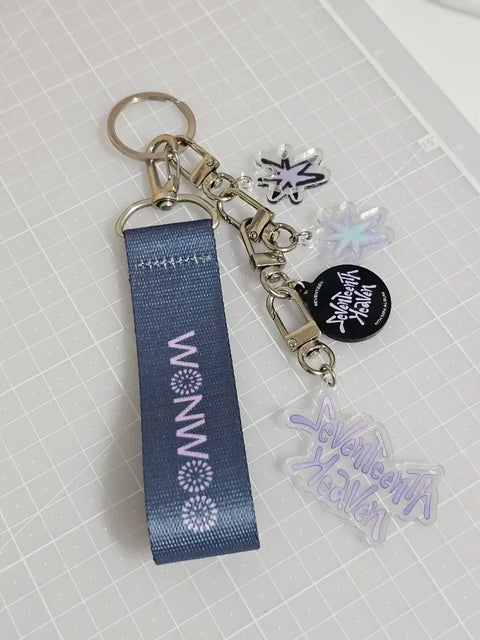 Seventeen Wonwoo Seongsu Seventeen Street Pop-up Keychain