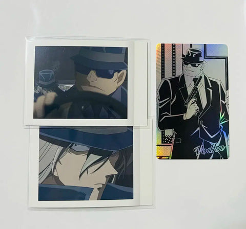 Detective Conan Gin Vodka Photo Card Goods Bundle Sale