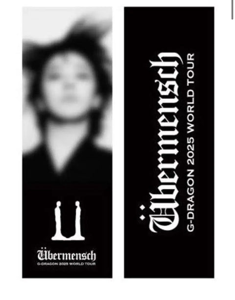 G-Dragon GD G-DRAGON Ubermensch World Tour Slogan Unopened New Item