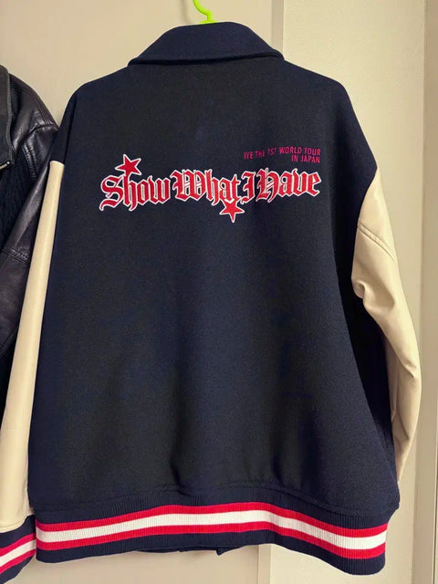 Áo khoác Varsity chính thức của IVE Tokyo Dome M