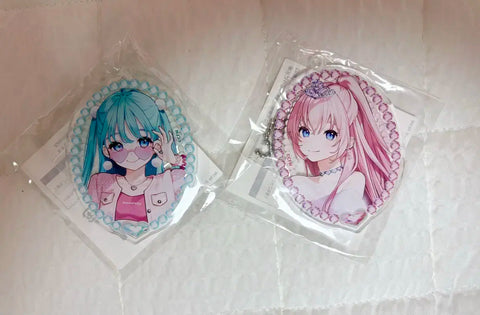 Vocaloid, Vocalo, Hatsune Miku, Megurine Luka, Kuji, Keychain