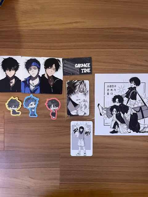 Garbage Time Photocards & Stickers & Postcards