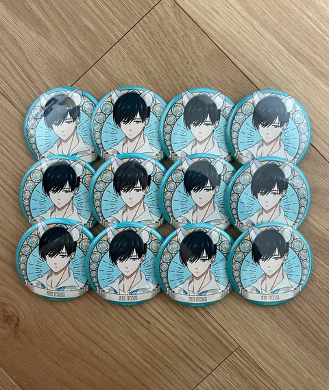 Blue Lock Itoshi Rin Werewolf Can Badge 12 Piece Set