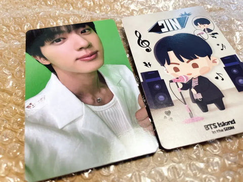 BTS Jin Run Seokjin Tour Japan Concert Photocard