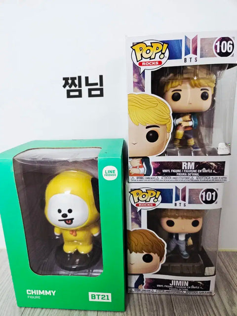 BTS Figure Chimmy, Jimin, RM